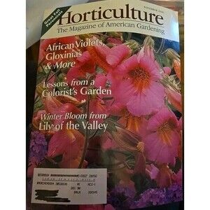 Vintage Horticulture Magazine November 1996 Great Fall Perennials
